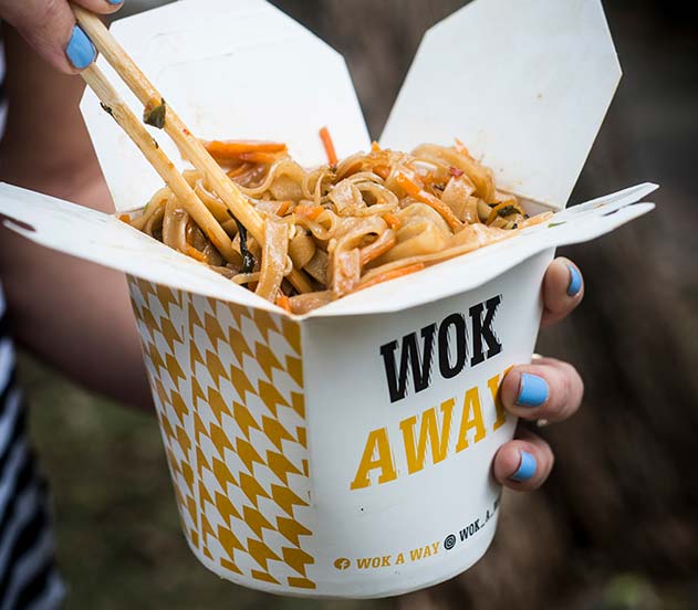 קופסת אוכל, wok away, אוכל סיני, סלטים